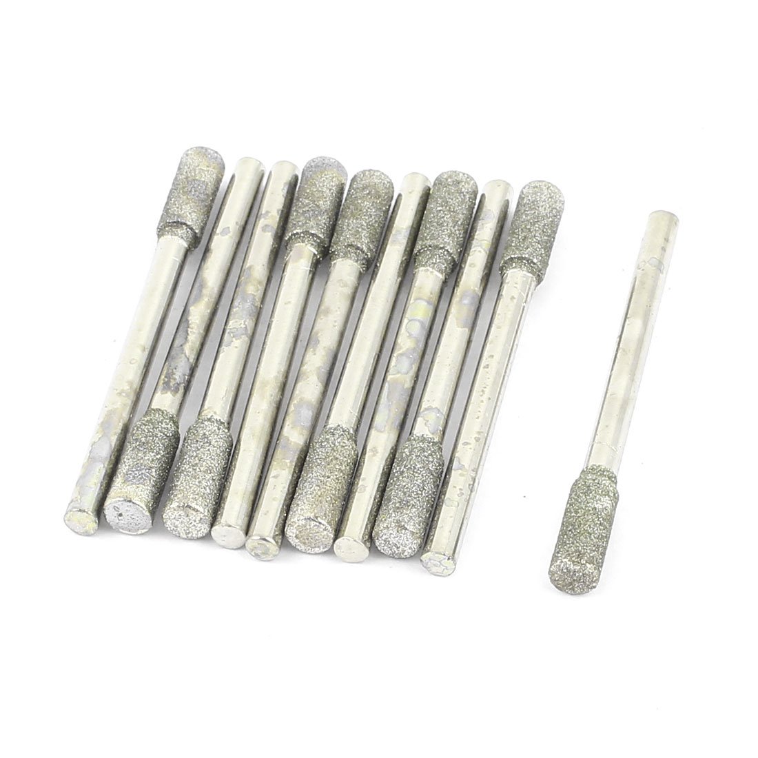 sourcingmap pointe meulage diamant 4 mm lot de 10