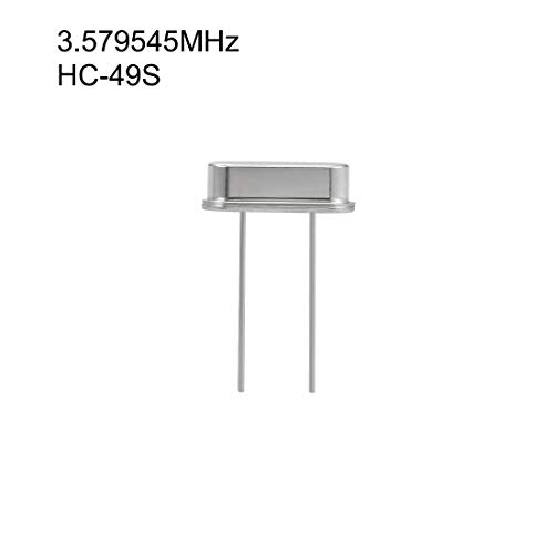 sourcing map HC-49S 3,579545 MHz quartz oscillateur DIP 2 broches