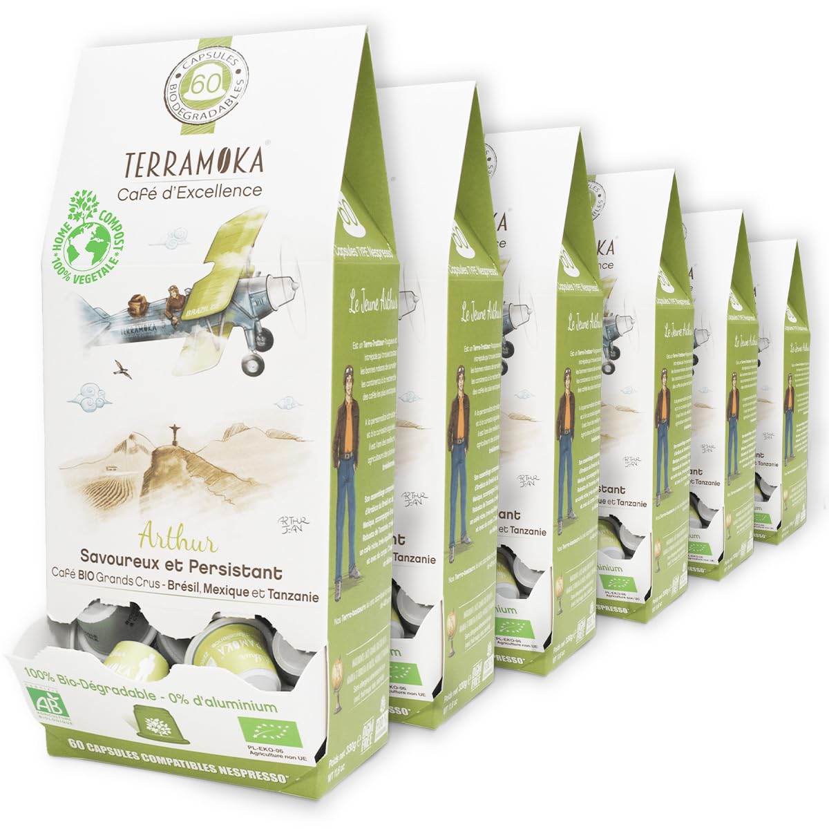 Terramoka Arthur Capsules Nespresso Bio 360 Riche