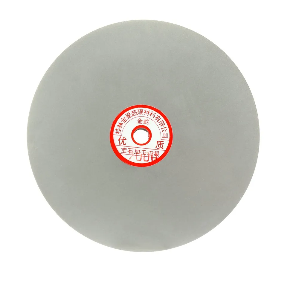 Sourcingmap disque diamant plat 200 mm grain 2000