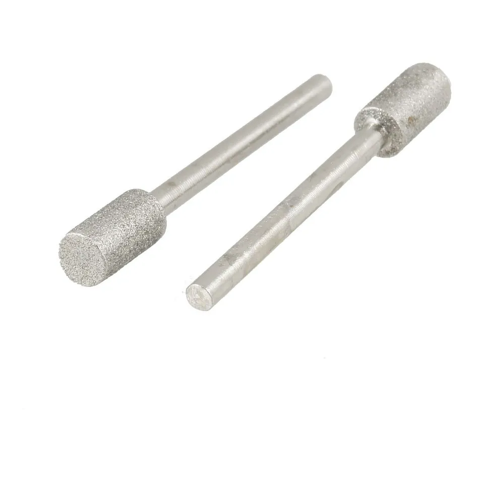 Sourcingmap 45 mm fraises diamantées cylindriques 6 mm lot 5