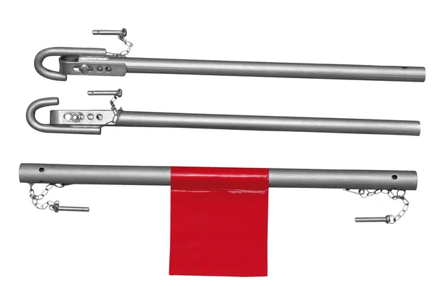 Precision Steel Barre de remorquage 2T 1,80 m TUV