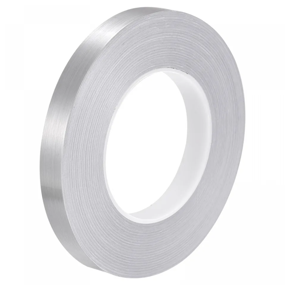 sourcing map Home & Garden ruban adhésif carrelage argenté 15mm x 50m