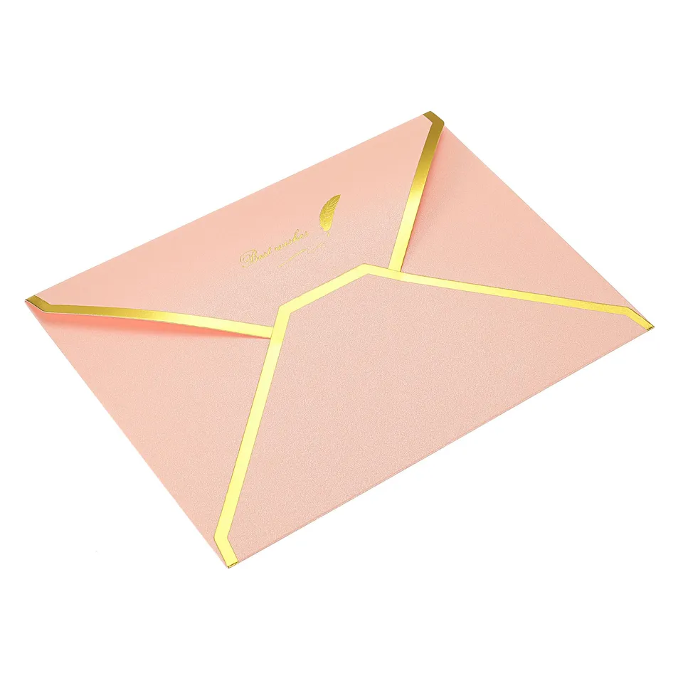 sourcing map B6 enveloppes 13x18 cm rose lot 20 mariage