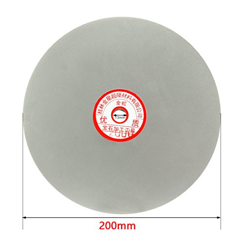 Sourcingmap disque diamant plat 200 mm grain 2000