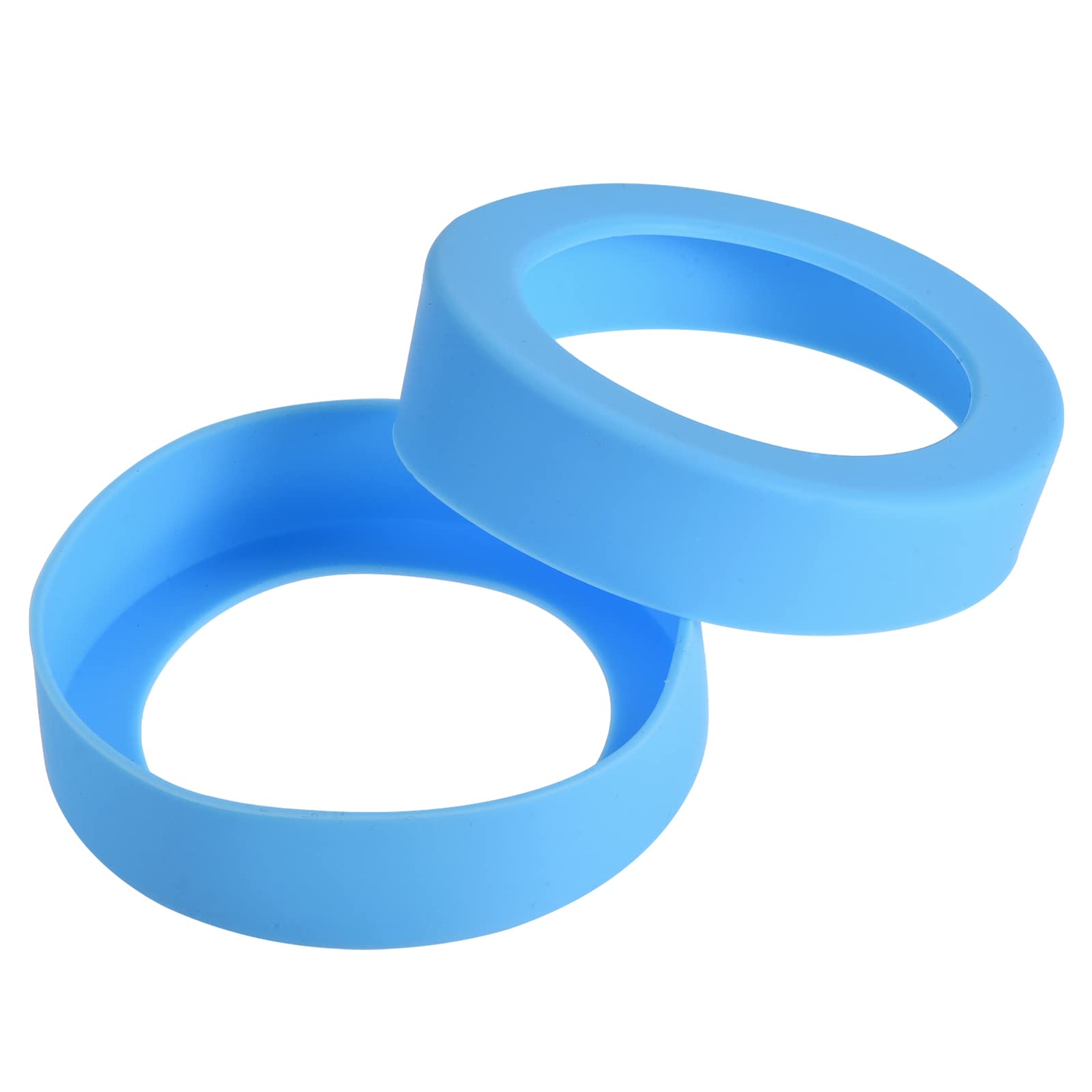 sourcing map Home Garden housse silicone 67mm bleu lot 4 antidérapant