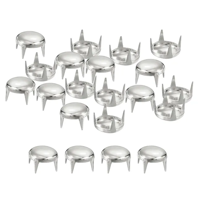 Sourcingmap Home & Garden Clou Dôme Métal Argenté 8mm Lot 100 Laiton