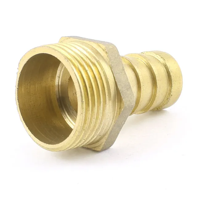 sourcing map raccord cannelé laiton 16 mm 3/4" mâle