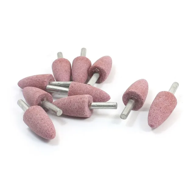 SOURCINGMAP pointe montée abrasive 6mm 19mm x10 violet