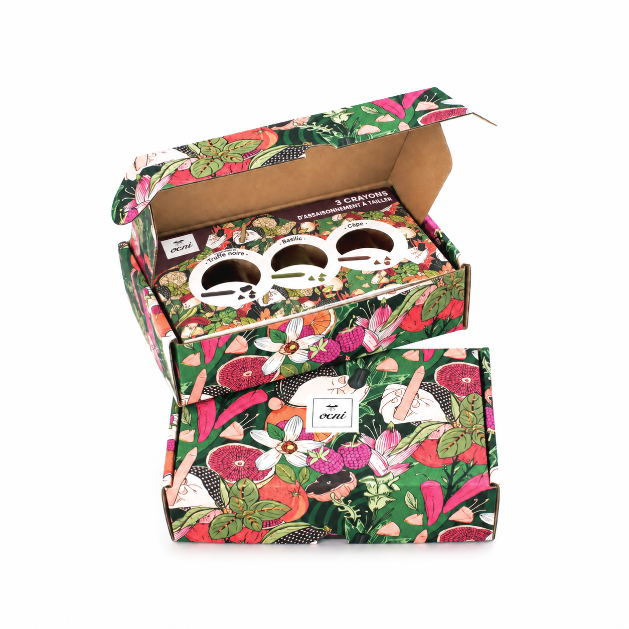 OCNI Boîtes cadeaux coffret 3 crayons boîte cadeau vide