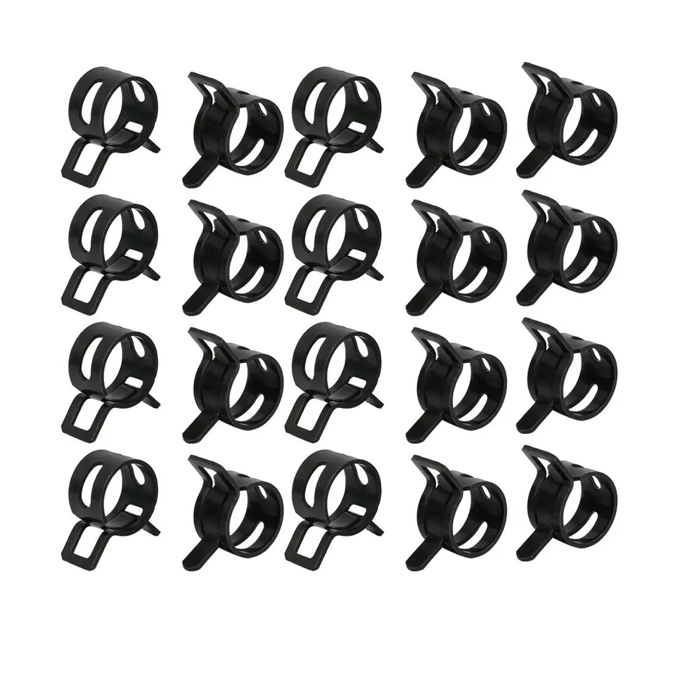 Sourcingmap Collier Serrage Ressort 11mm Lot 20pcs Noir