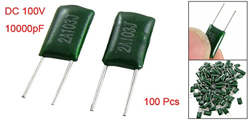 SOURCINGMAP condensateur film polyester 100V 0,01µF x100
