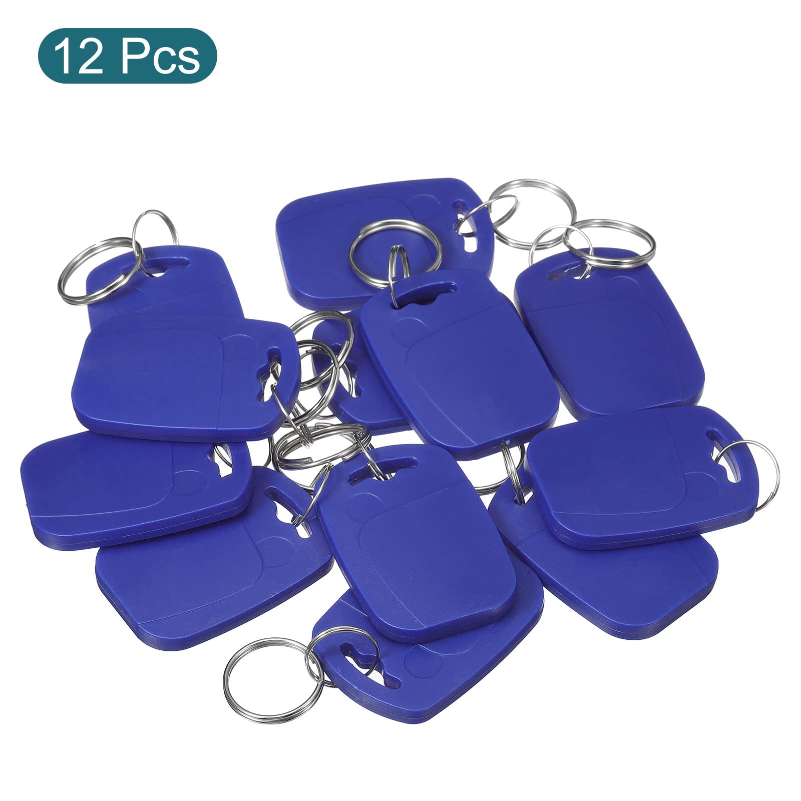 sourcing map M1 porte-cles RFID 13,56 MHz bleu x12 lecture seule