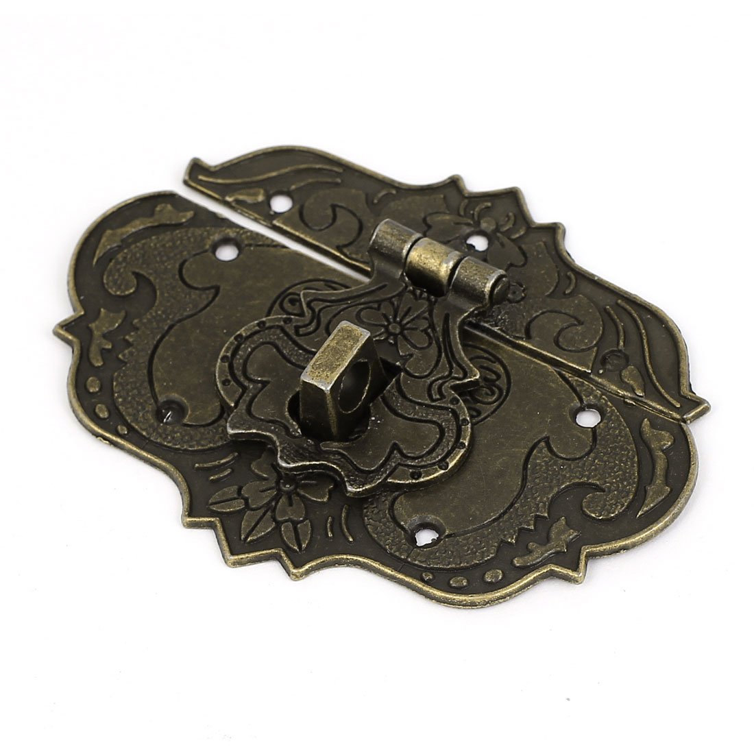 sourcingmap Home & Garden moraillon 77x55mm loquet bronze