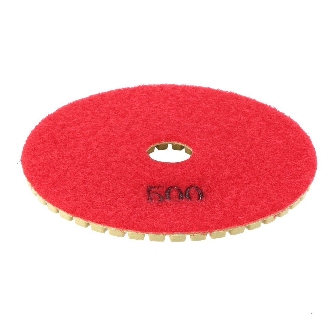 Sourcing Map Industrial Tampon Polissage Diamant Grain 500 4" 10pcs