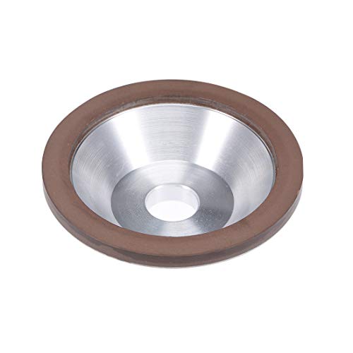 Sourcing Map Industrial meule boisseau diamant 100mm grain 1000