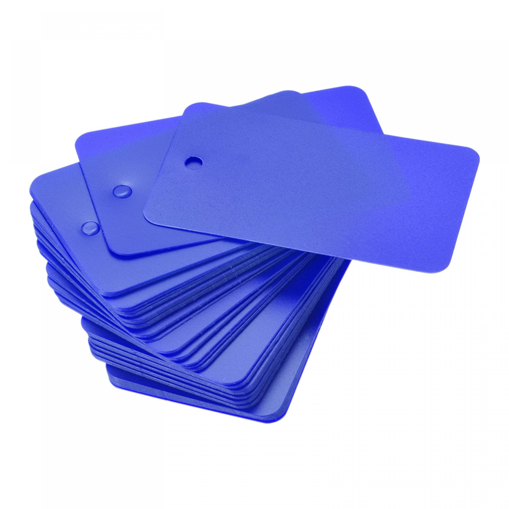 Sourcingmap Étiquettes Plastique 30x50mm Blanc Lot 100 Étanche