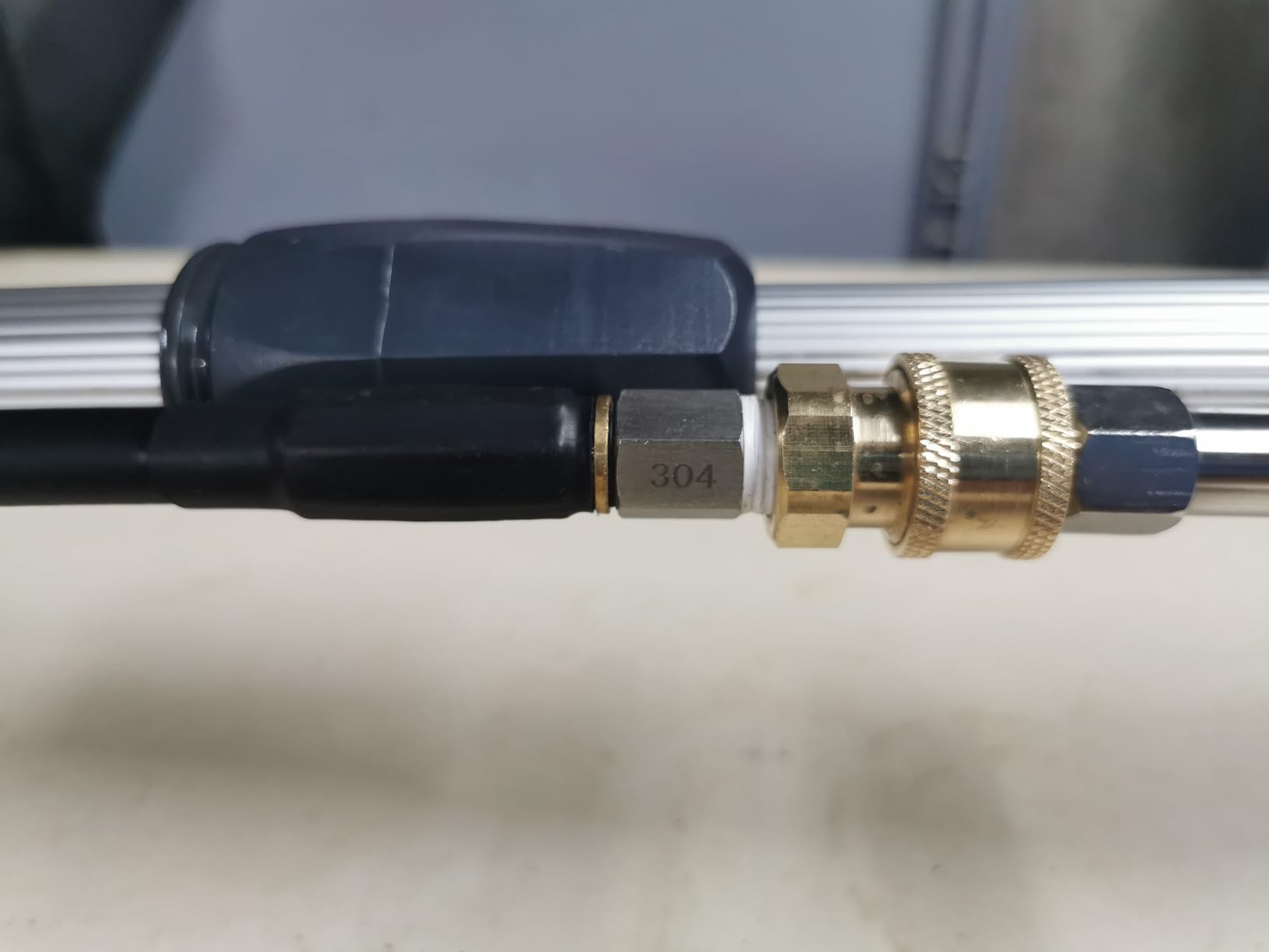 Sourcingmap Adaptateur 1/4 NPT Mâle 1/8 G Femelle Inox