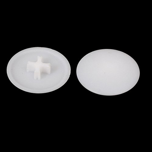Sourcing Map Home & Garden cache-vis Phillips 100 pcs translucide 17 mm
