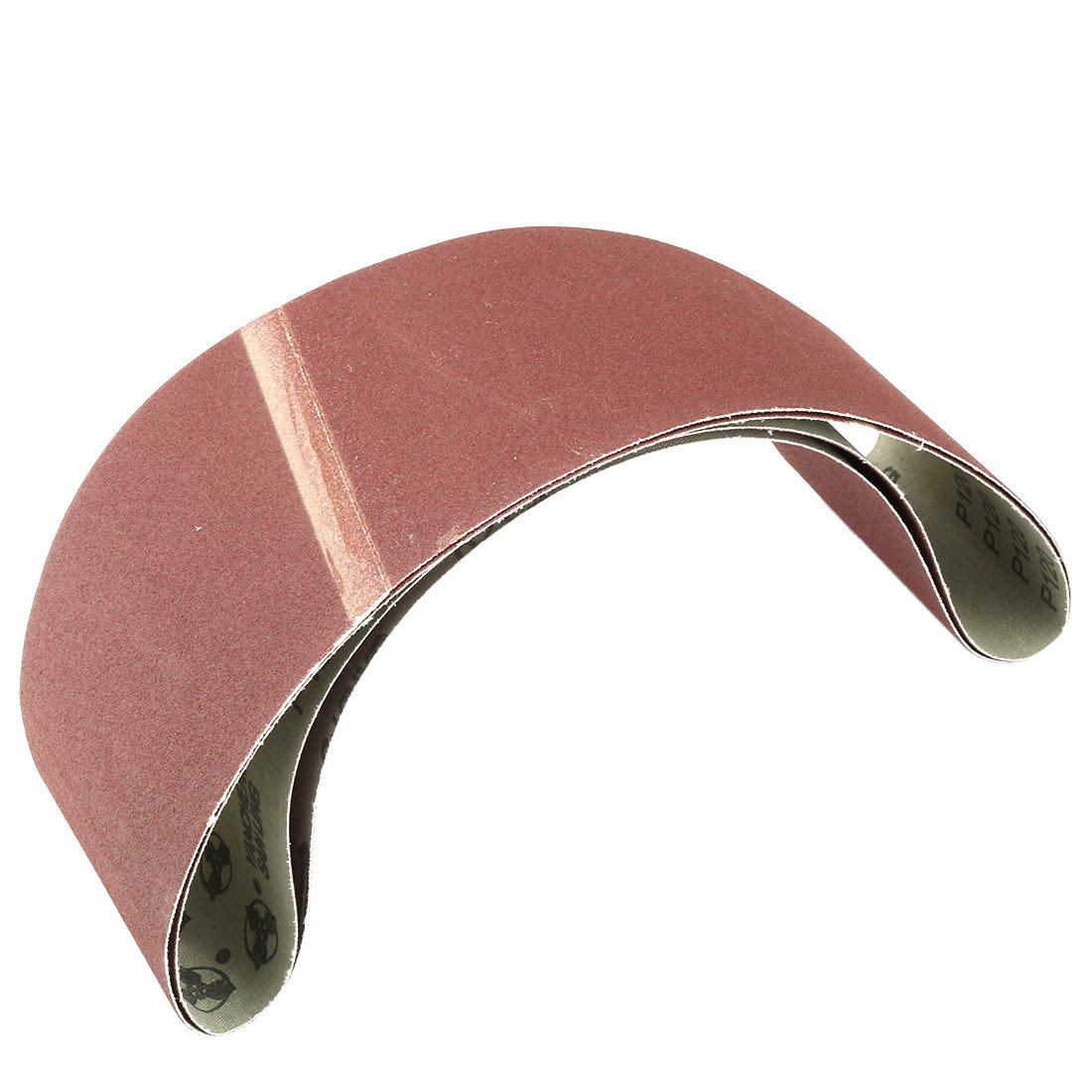 sourcing map bandes abrasives 4x36 grain 120 oxyde 2pcs