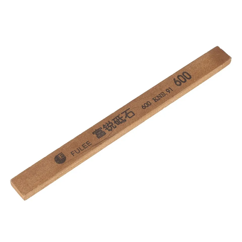 sourcingmap Pierre à Huile Abrasive grain 600 marron 150mm