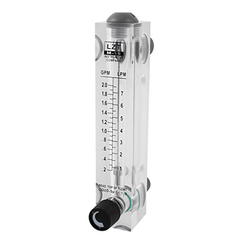 Sourcingmap LZT M-15 débitmètre eau 0,2-2 GPM 1/2 BSP
