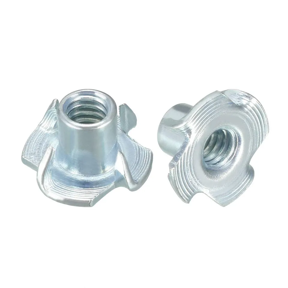 Sourcing Map 1/4"-20 écrou à griffe acier lot 20 pièces