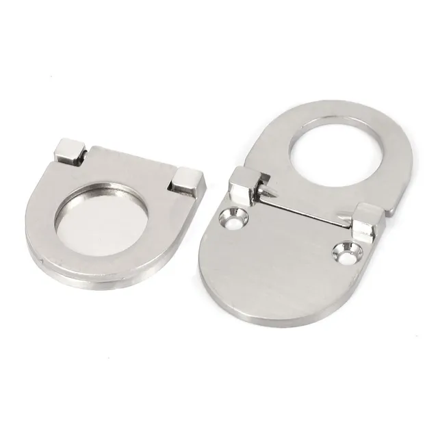 Sourcing Map Home poignée meuble anneau inox 35 mm lot 2