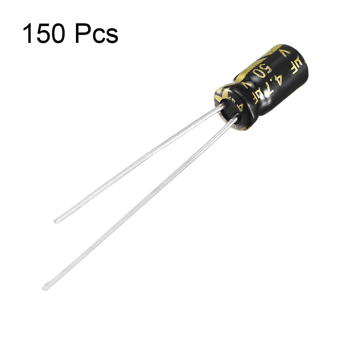 sourcing map 4.7uF 50V condensateur électrolytique alu lot 150