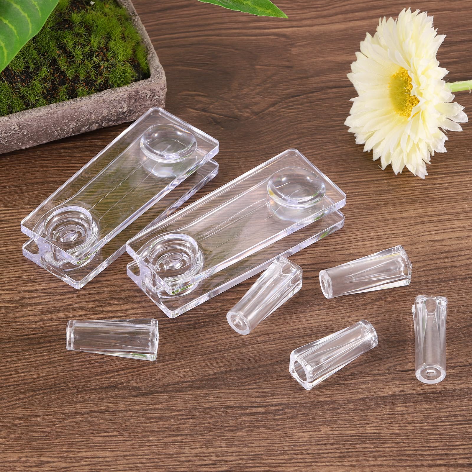 Sourcingmap Home & Garden Embout Cordon Store Transparent Lot 10