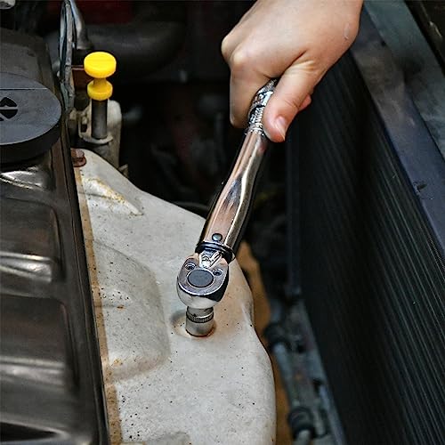 Precision Steel clé dynamométrique 1/4" 5-25 Nm TUV