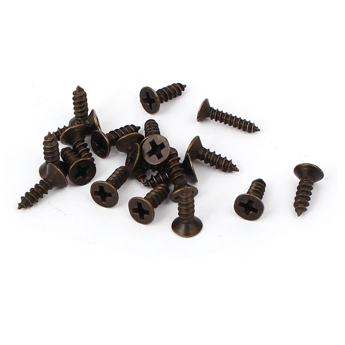Sourcingmap Porte-Étiquette Fer Bronze 84mm Lot 10