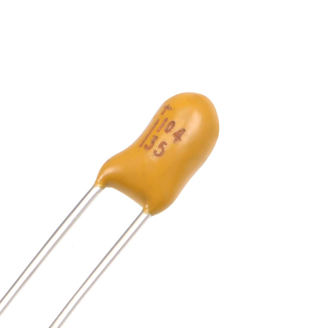 Sourcing Map 0.1uF 35V condensateur tantale radial 5 pcs