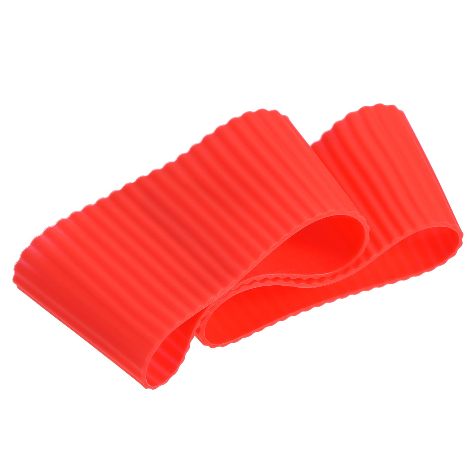 sourcingmap Manchon Tasse Silicone Rouge Lot 2 Antidérapant