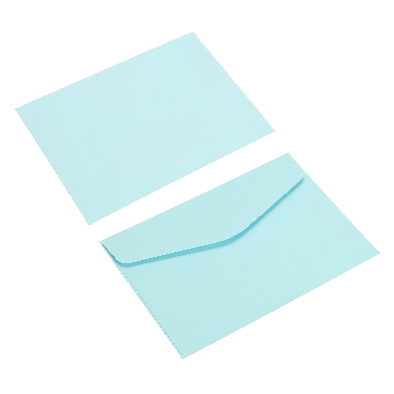 Sourcing Map 60 Mini Enveloppes papier multicolore vert bleu