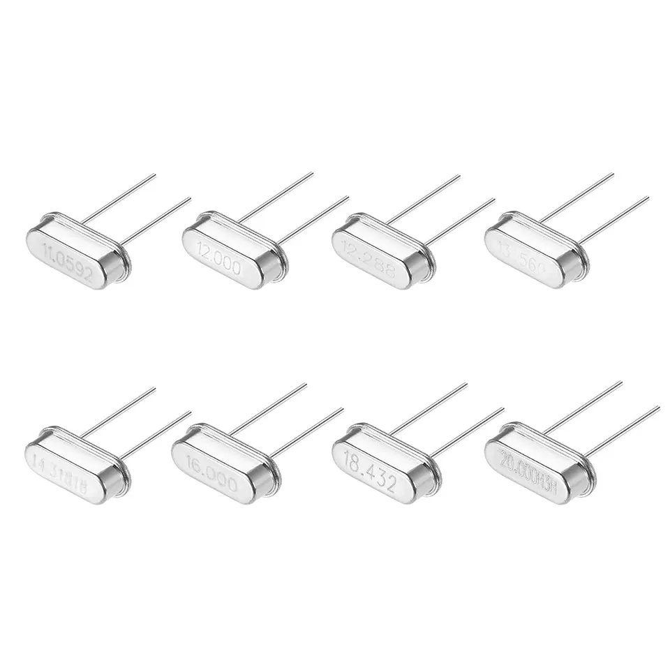 sourcing map Oscillateur Quartz HC-49S DIP 40Pcs 20pF
