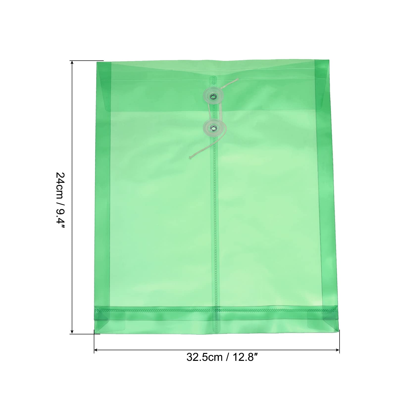 sourcing map chemise A4 verte lot 5 plastique PP