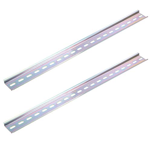 Sourcingmap rail DIN acier 400 mm lot 2