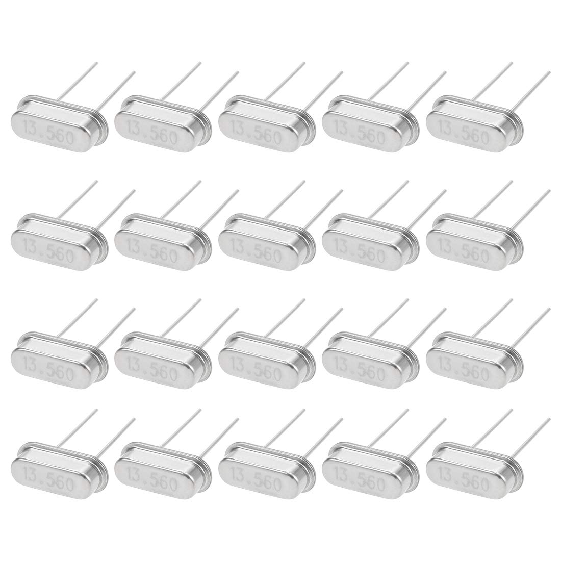 sourcing map HC-49S 13,56 MHz quartz oscillateur DIP 2 broches 20pF