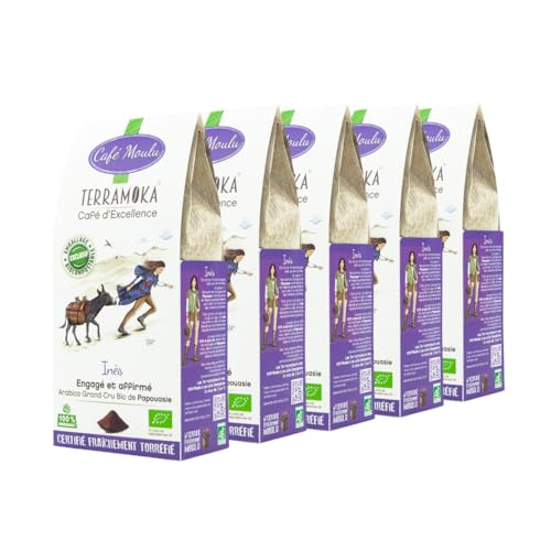 Terramoka Inès Café Moulu Bio Papouasie 1,25 kg