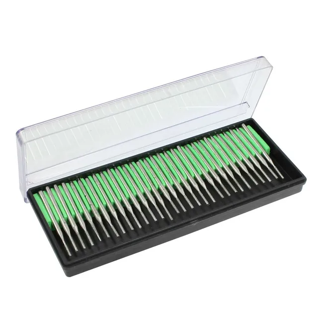 Sourcingmap 30 fraises diamant 1,5 mm cylindriques