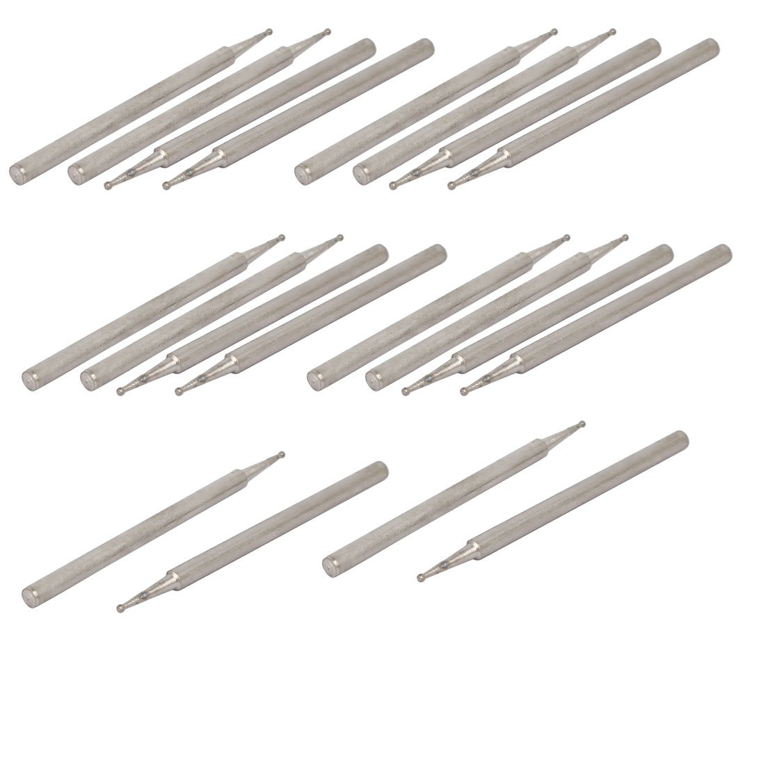 sourcingmap Industrial fraise diamant boule 0,5 mm lot 20