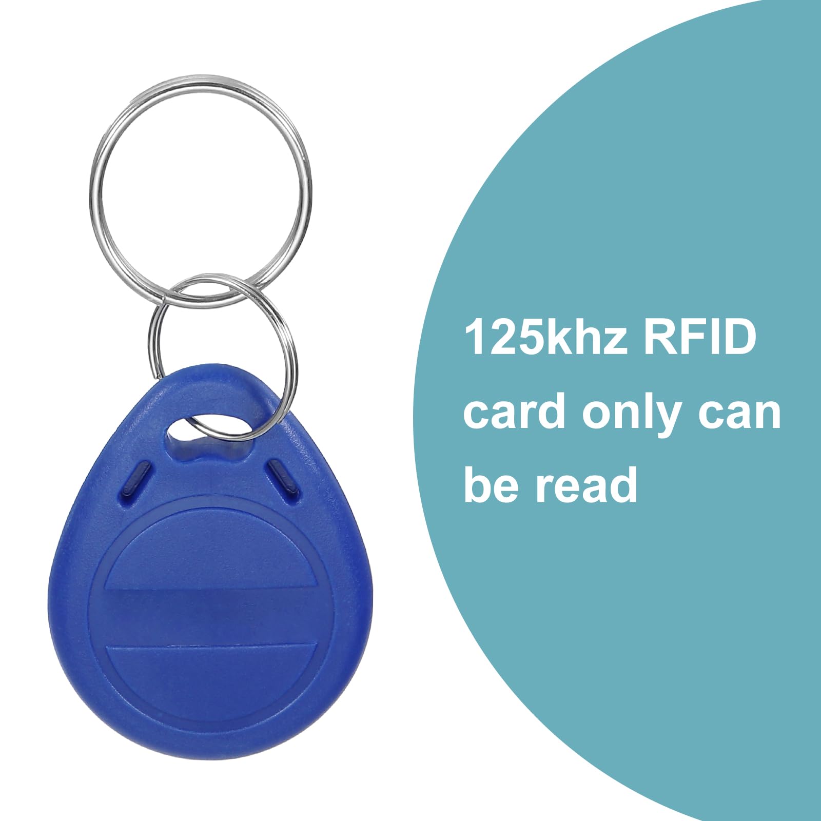 Sourcing Map Electronics badge RFID 125KHz 5200 bleu x12