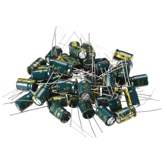 sourcing map 330uF 25V condensateur faible ESR 8x12mm lot 40