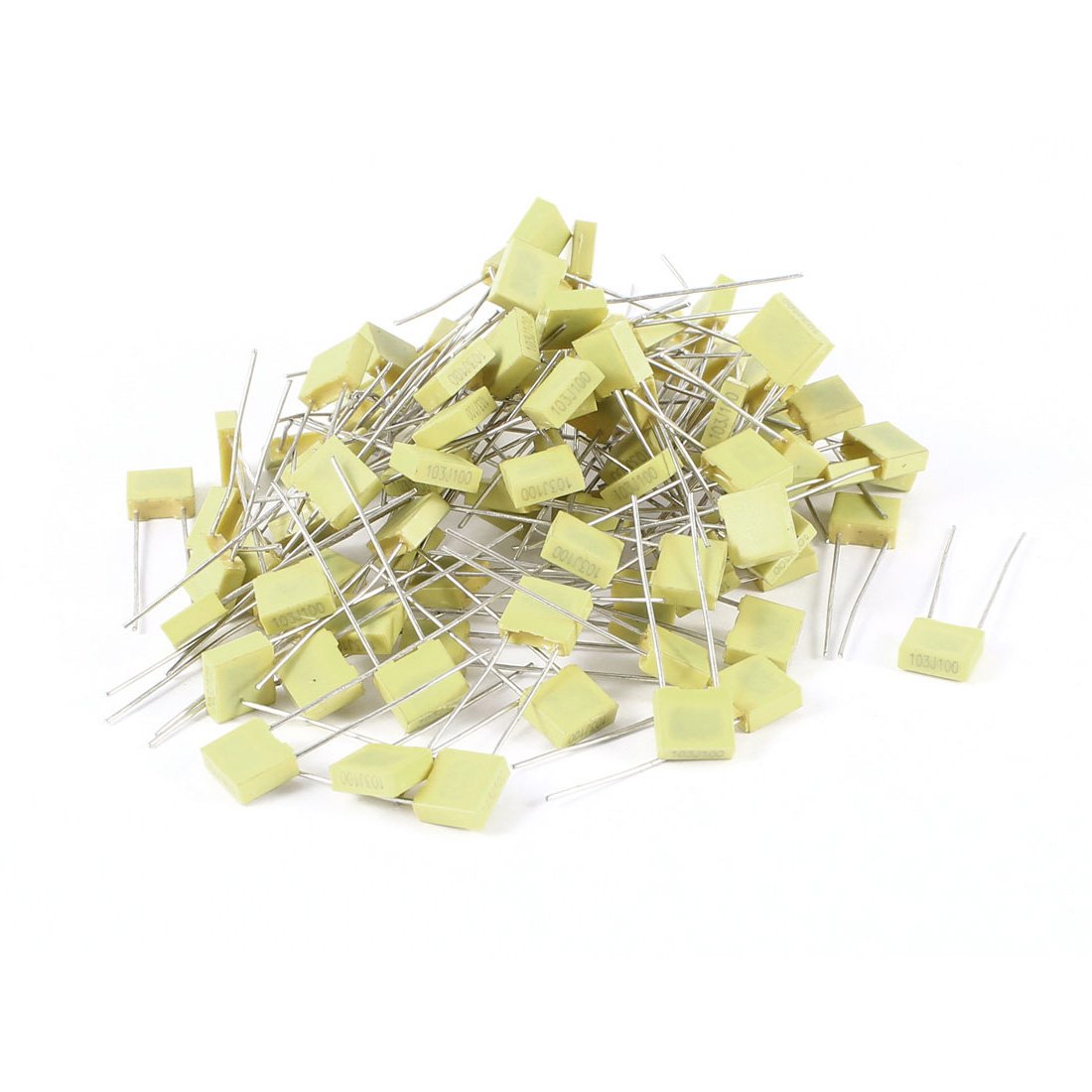 Sourcing Map 103J100 Condensateur 0,01µF 100V lot de 100