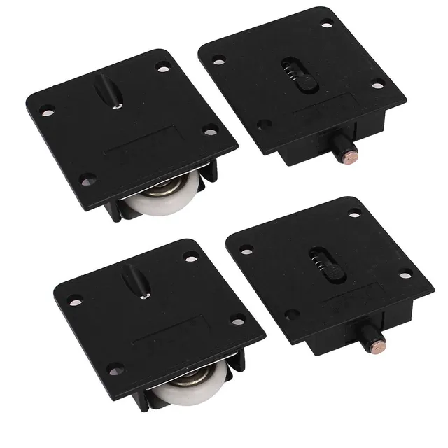 Sourcingmap Roulette Porte Coulissante Placard 23mm 2 pcs