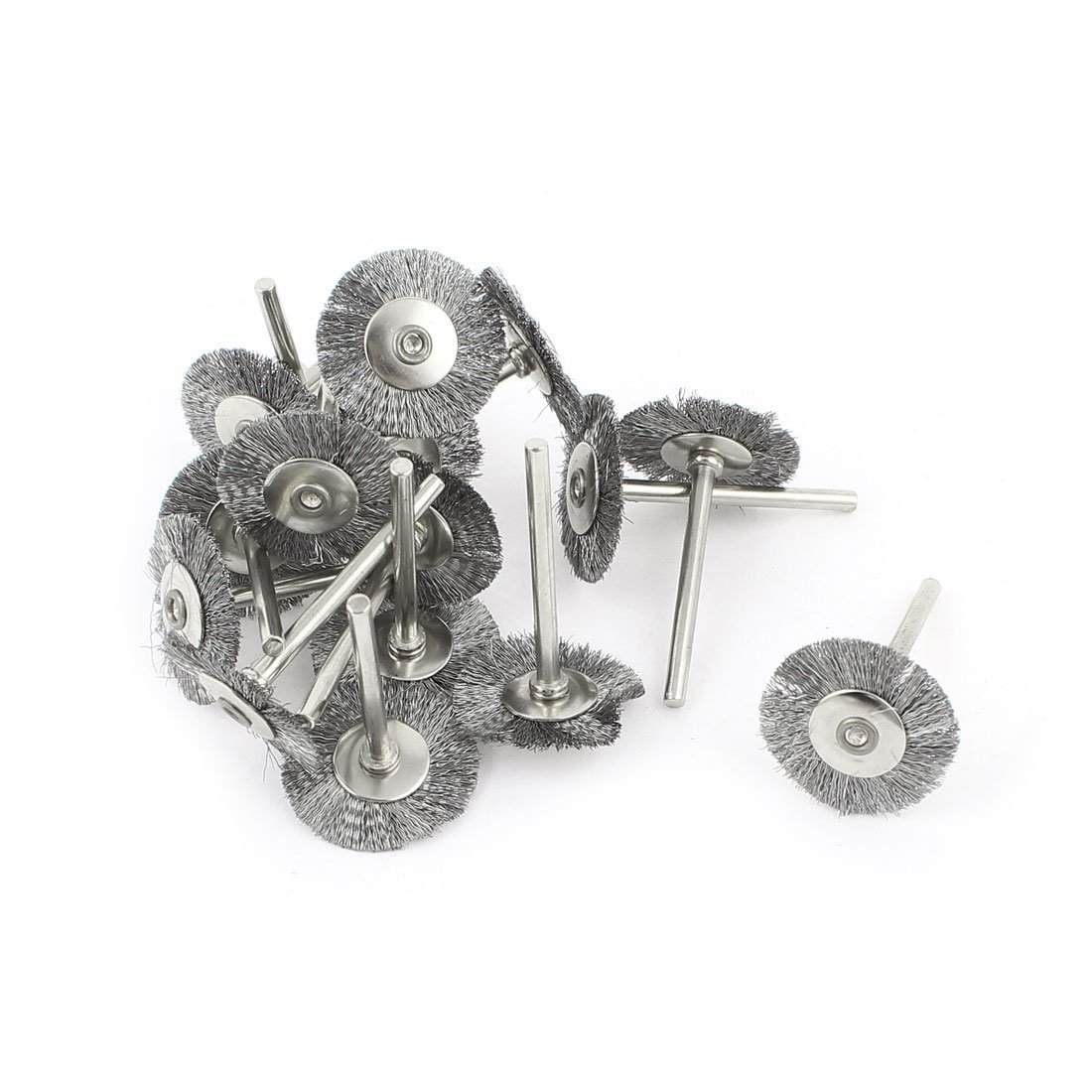 Sourcingmap Roue Polissage 25 mm Tige 3 mm Lot 16