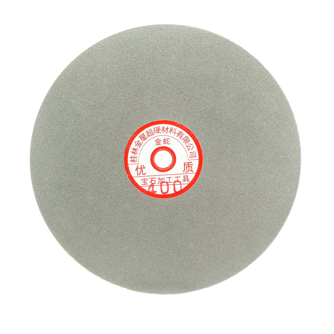 sourcing map Disque Diamant 200mm Grain 400 Polissage Plat