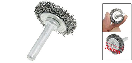 Sourcingmap brosse roue polissage acier forme T 33mm