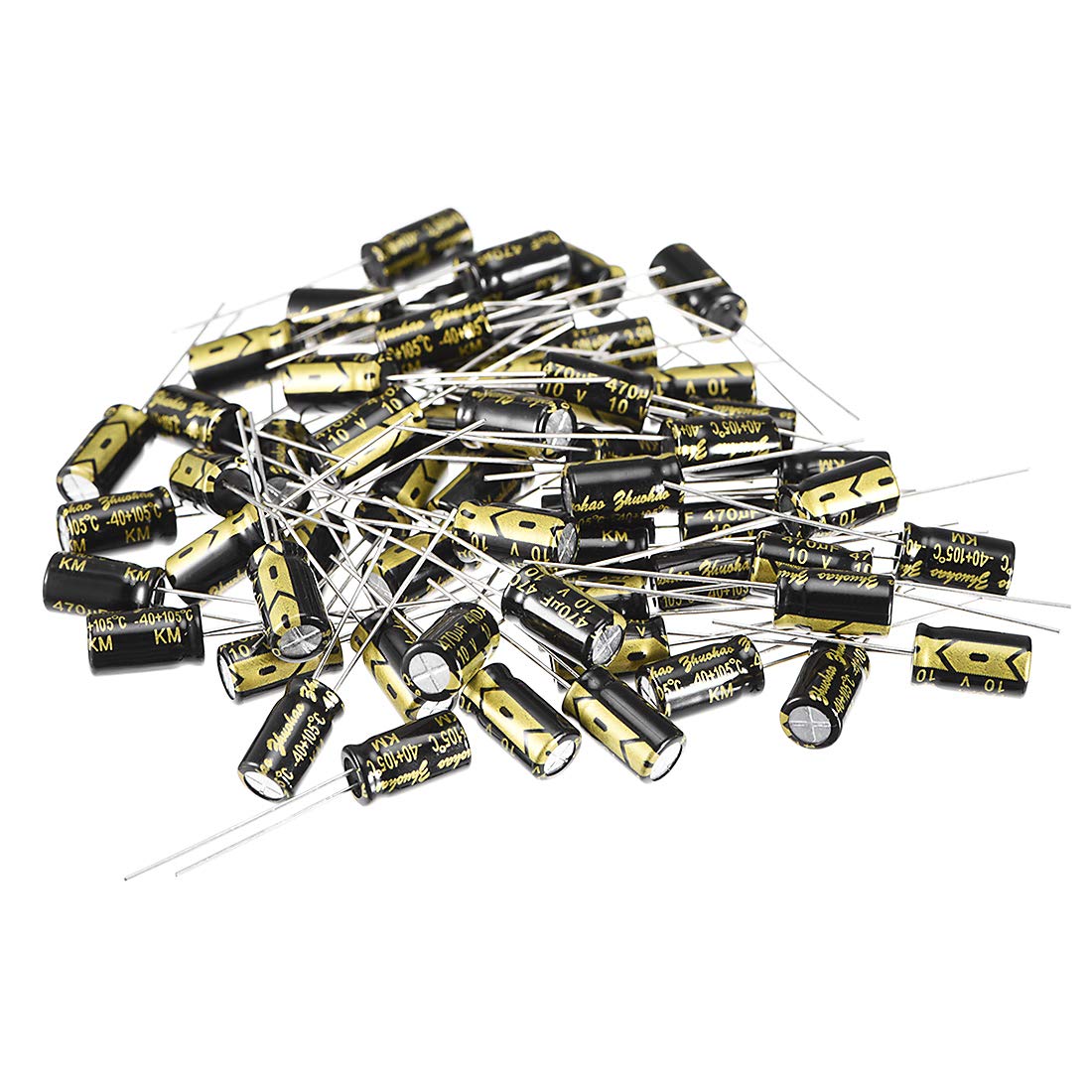 sourcingmap Industrial & Scientific 470uF 10V condensateur lot 50